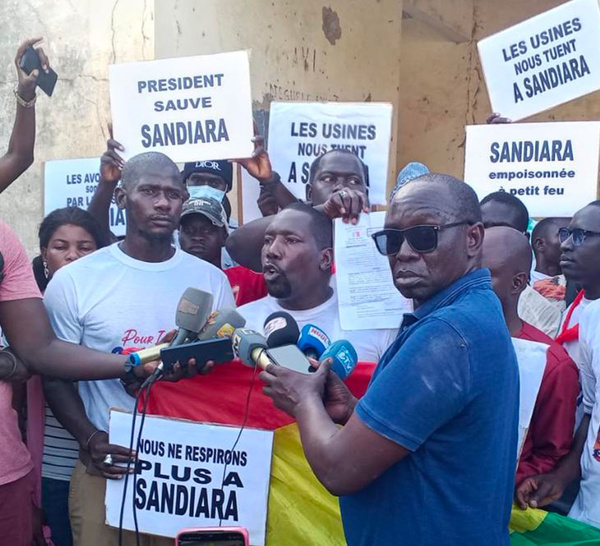 Sandiara : plainte contre X pour « pollution toxique »... Un mouvement citoyen dénonce six années de calvaire et interpelle la justice