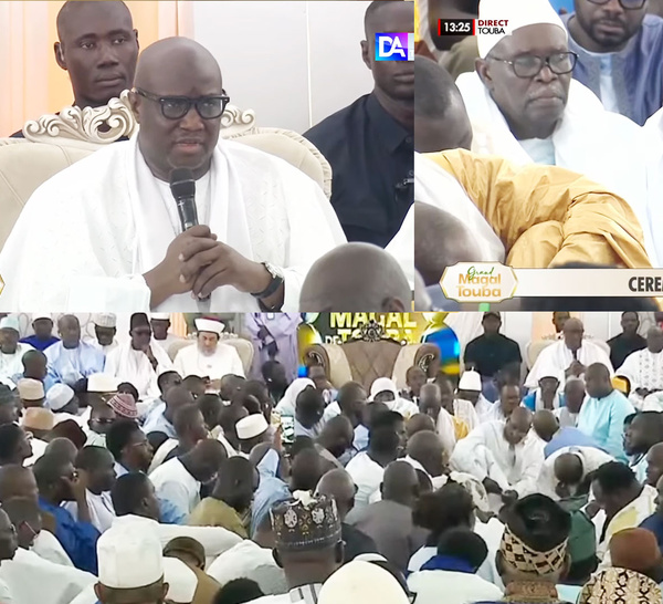 Cérémonie officielle du Magal / Le ministre de l’Intérieur délivrant le message du Chef de l’Etat: « Le Sénégal ne peut se construire sans cohésion et sans unité… »