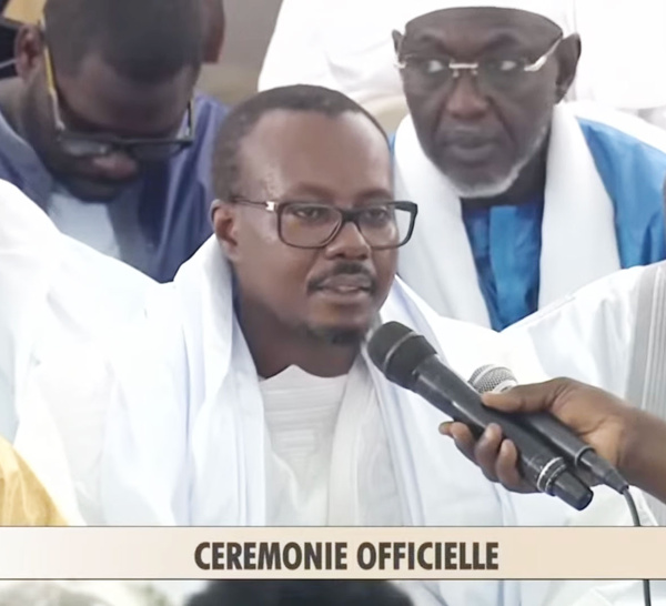 18 SAFAR 2026 – Au nom du Khalife, Cheikh Bass regrette « le monde qui s’autodétruit », prie pour les âmes perdues dans des accidents et relève les énormes retombées économiques du Grand Magal.