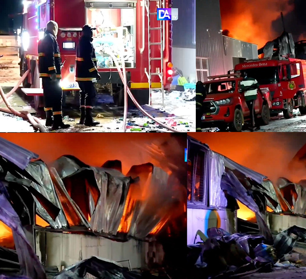 Incendie à Diamniadio : Le hangar de Sen Oscar réduit en cendres