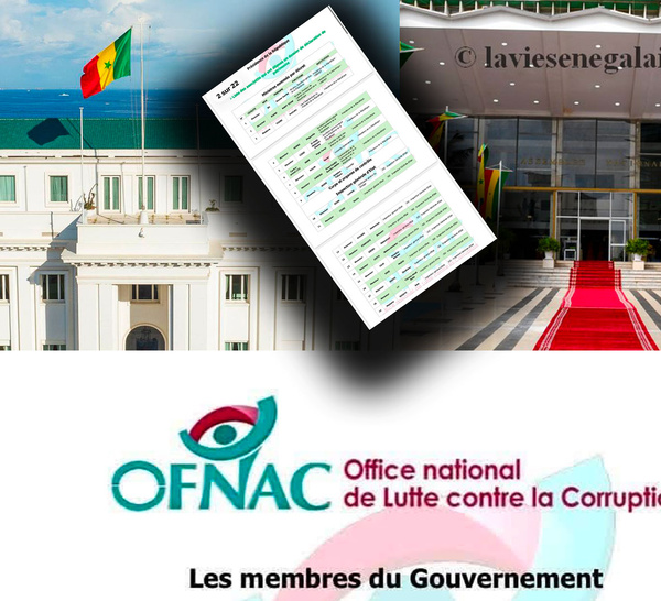 OFNAC : Voici les listes provisoires des assujettis de la Présidence et de l’Assemblée nationale
