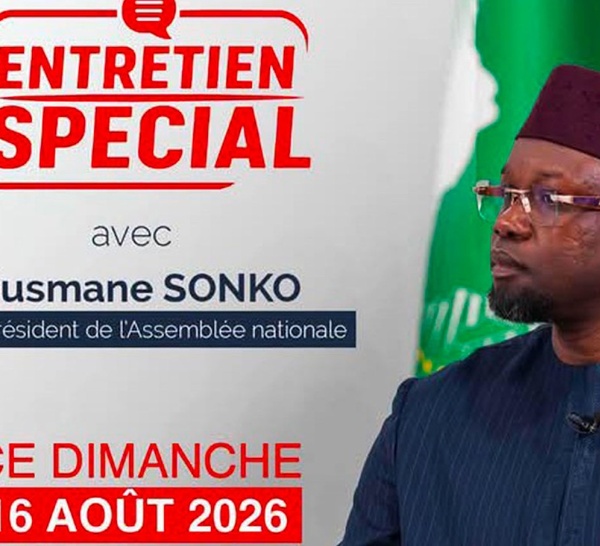 🔴 DIRECT |  Entretien Spécial avec Ousmane SONKO, président de l'assemblée nationale du Sénégal