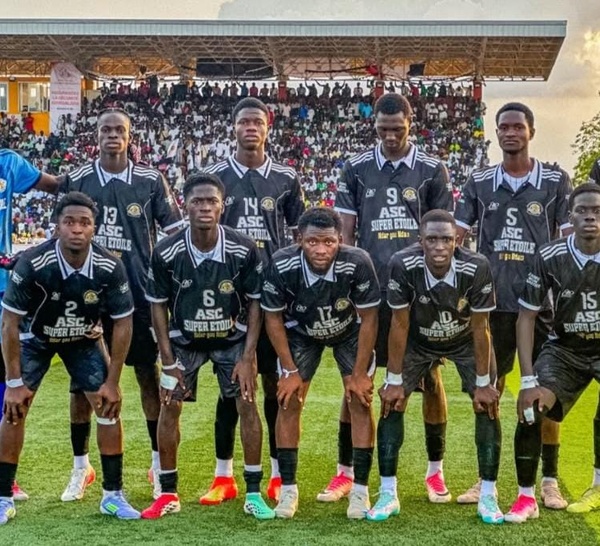Phases nationales de football : l'ASC Super Étoile de Kaolack sur le toit du Sénégal