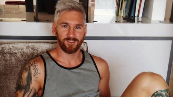 Lionel Messi change de look et se teint en blond !