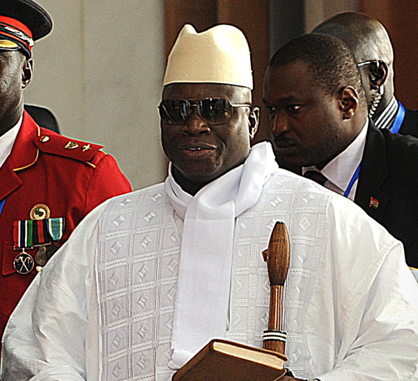 LES USA METTENT EN GARDE YAYA JAMMEH