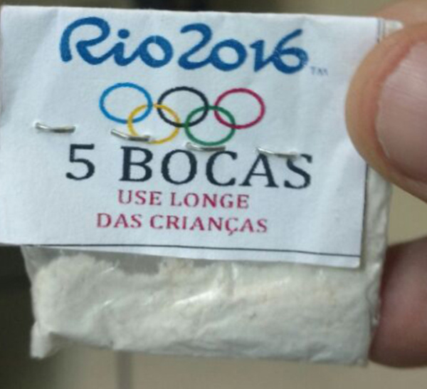 BRÉSIL : A Rio, la cocaïne déjà prête pour les sommets olympiques