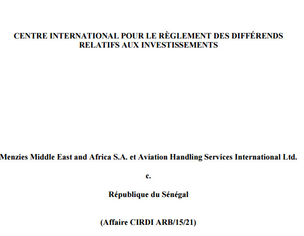 Ultime recours devant le CRDI :  Les biens de Karim et Cie restent au profit de l’Etat du Sénégal (DOCUMENTS)