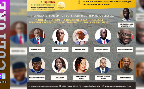 [🛑Direct ]  5e édition du « Gingembre Littéraire » du Sénégal sur « le Vivre ensemble