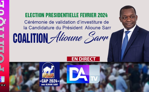 [🛑DIRECT]  Thiès / Cap 2024: validation d’investiture du candidat Alioune Sarr.