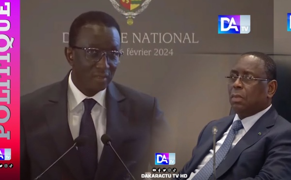 Amadou Bâ à l’ouverture du dialogue: « Mr le président, voyons la formule la plus adaptée, pour le reste  je m’en tiens à votre sagesse… »