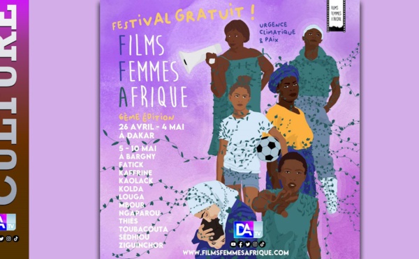6e Édition du Festival Films Femmes Afrique 2024 : les dates du 26 avril au 10 mai retenues...