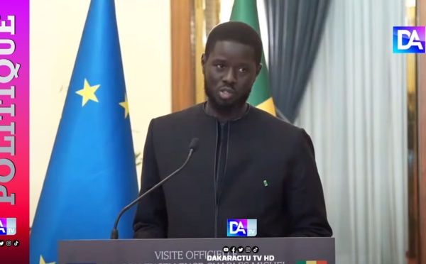 Palais de la République / Bassirou Diomaye Faye recevant le président du conseil européen : « Nous espérons ouvrir une ère pour un nouveau partenariat mutuellement bénéfique »