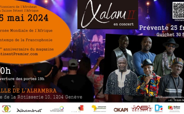 Journée de l'Afrique à Genève : l'Orchestre Xalam II et le rappeur Simon Kouka attendus le 25 Mai prochain...