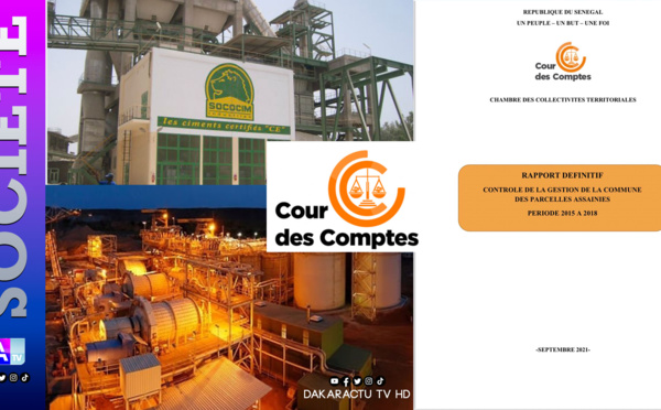 Mines: SGO, SOCOCIM et la renonciation volontaire de l’Etat du Sénégal à coût de milliards « introuvables » ! (Rapport cour des comptes 2015-0218)