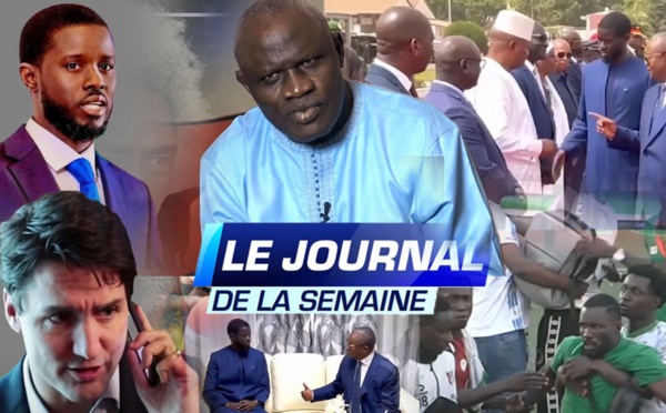 Journal de la Semaine: PR Diomaye, Incendie à Walf, Décés de Gaston,  et l'Afrique au menu...