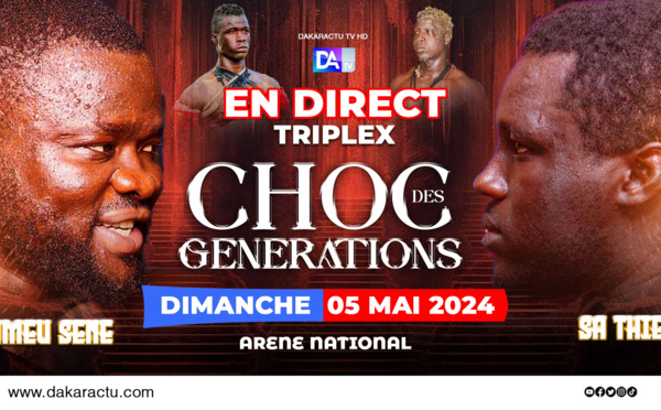 [🛑 DIRECT] TRIPLEX : Chez Sa Thies vs Eumeu Séne : Suivez le choc des générations, à l’arène nationale !