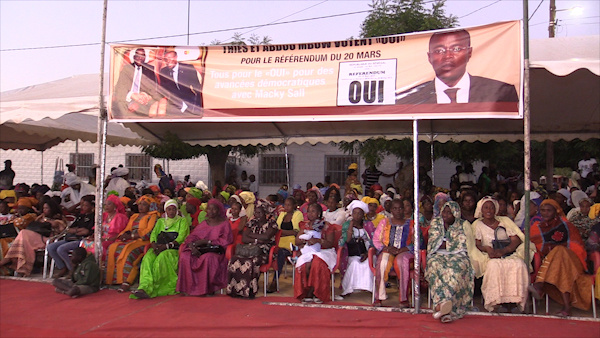 Conférence publique initiée par Abdou Mbow : El hadji Ousseynou DIOUF à Thiès pour prêter main forte au « Oui »