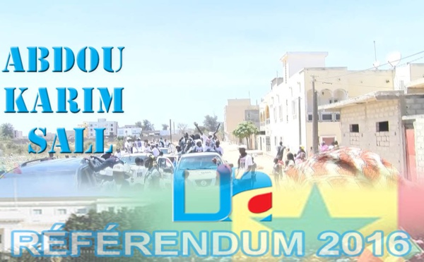 " Référendum 2016 " - La caravane d'Abdou Karim Sall en banlieue dakaroise