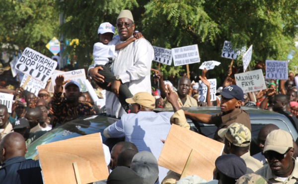 Tournée de Macky Sall à Louga et dans les localités de N'gaye Mékhé, Sagatta et Guéoul