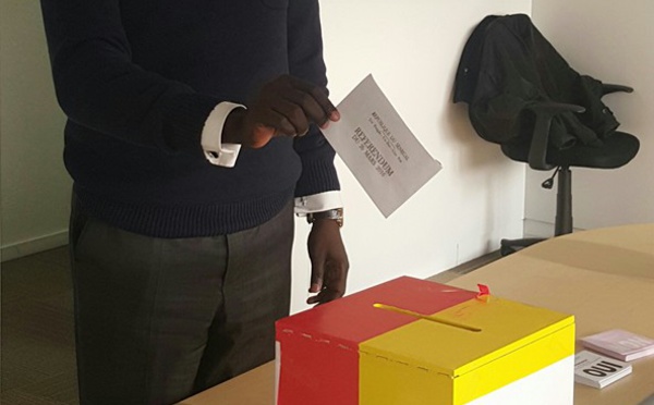 GENÈVE : Après avoir accompli son devoir de vote, le message de Dr Abdourahmane Diouf 