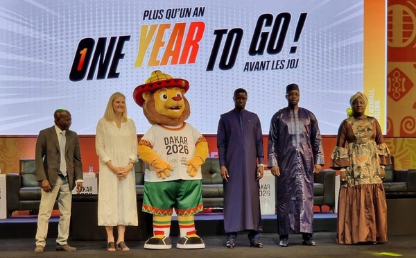 JOJ Dakar 2026 : Le président Diomaye Faye dévoile la mascotte officielle "AYO"