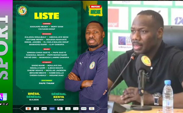 Matchs amicaux du Sénégal : Pape Thiaw dévoile une liste ambitieuse pour défier le Brésil et le Kenya