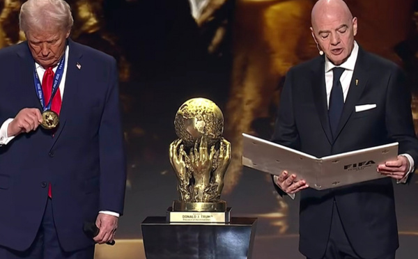 Prix de la Paix : Donald Trump distingué par la FIFA