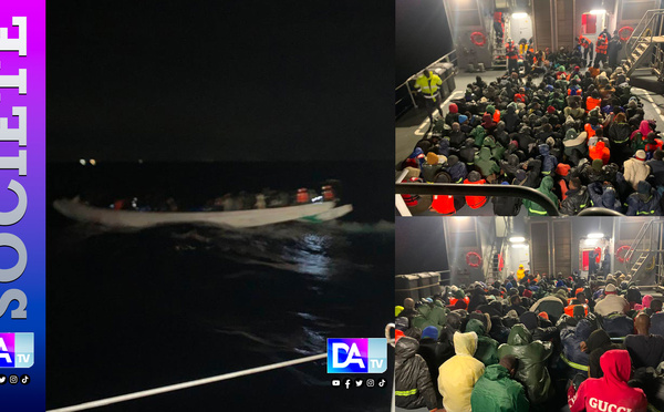 Opération de secours en mer au large de Dakar : la Marine nationale porte secours à 144 candidats à l’émigration
