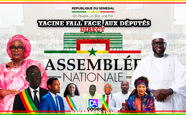 [🛑DIRECT] Assemblée Nationale:Examen du Projet de Budget du Ministère de la Justice Avec Yacine Fall