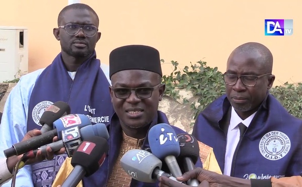 Journée de l'excellence à l'UIDT de Thiès : "Aujourd’hui, nous exportons des géomètres experts alors qu'il y a 15 ans nous en importions" (Recteur)