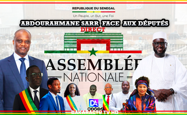 [🛑DIRECT] Assemblée Nationale:Examen du Projet de Budget du Ministère de l'Economie, du Plan et de la Coopération