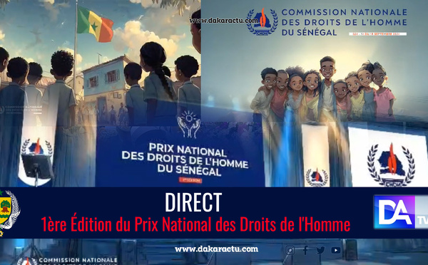 [🛑DIRECT]  Protection et Respect des Droits Humains : 1er Prix National Des Droits de l'Homme