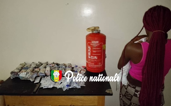 Trafic de drogues déjoué à la frontière : une convoyeuse piégée avec 2 000 comprimés et 2 kg de chanvre