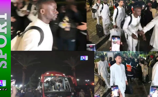 Arrivée sous la pluie à Tanger : les Lions lancent leur mission CAN 2025