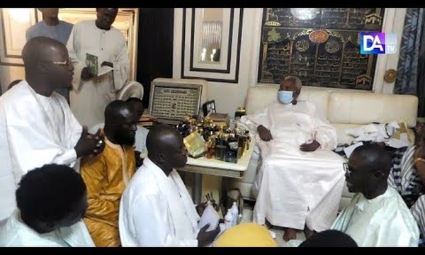 Touba - Magal Kazu Rajab : Ngouda Dieng effectue son ziar auprès des guides religieux