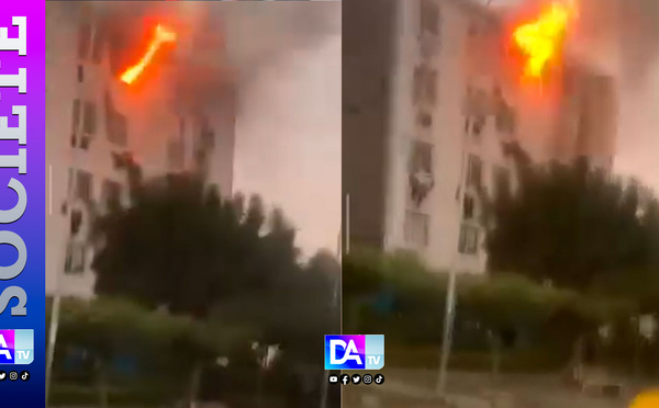 UCAD- affrontements entre étudiants et forces de l'ordre: un étudiant saute du 4e étage pour échapper à un incendie