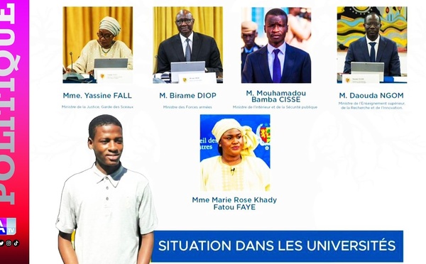 [🛑 DIRECT] Décès de l’étudiant Abdoulaye Bâ : le gouvernement se prononce…