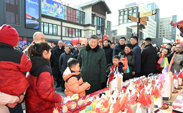 Sorties d'inspection avant la Fête du Printemps