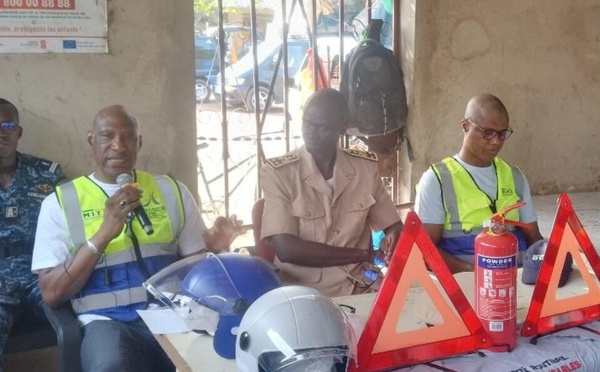 KOLDA : Campagne de contrôle et de sensibilisation contre les accidents de la circulation par l’ANASER…
