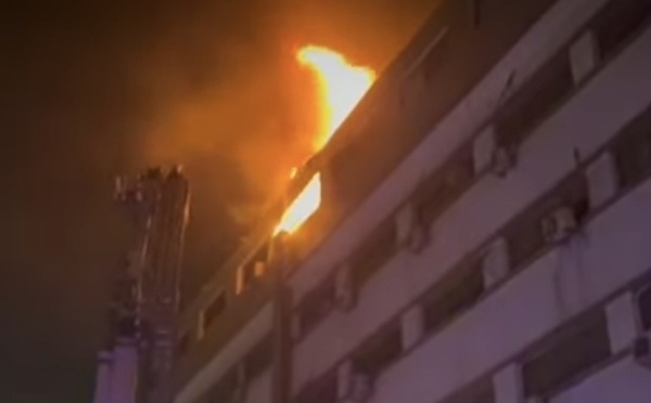 Un incendie s’est déclaré ce matin au ministère des Finances