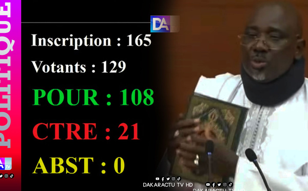 Assemblée nationale - L'immunité parlementaire de Farba Ngom levée : 108 députés votent pour, 21 contre…