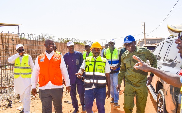Projet d’assainissement des eaux pluviales : les contours de grandes canalisations se président au sud et au nord de Tivaouane