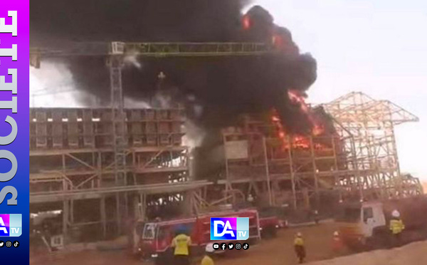 Incendie à l’usine d’extraction du site minier de Diogo d'Éramet: Les équipes d’intervention toujours mobilisées pour procéder au refroidissement des installations du site