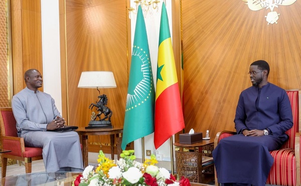 Célébration de la fête nationale-4 Avril : le Président Diomaye Faye reçoit le maire de Thiès, Dr Babacar Diop