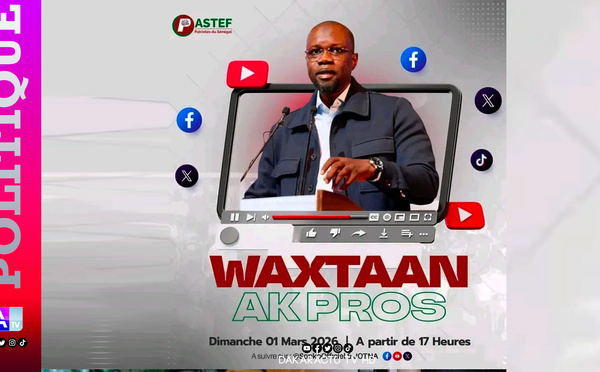 [🛑DIRECT]  Situation politique dans PASTEF: Ousmane Sonko s’adresse aux militants