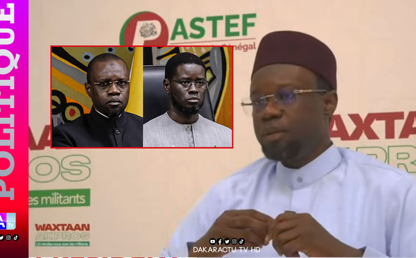 Ousmane Sonko :" On est sur "Une cohabitation douce" si le PR (Bassirou Diomaye) ne s'aligne pas au parti Pastef..."