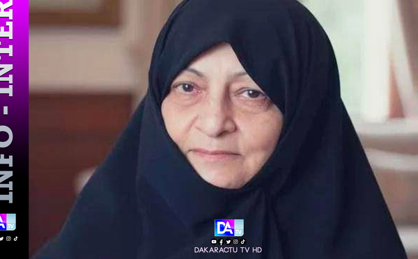 Décès de Mansoureh Khojaste Bagherzadeh, épouse de l’Ayatollah Khamenei