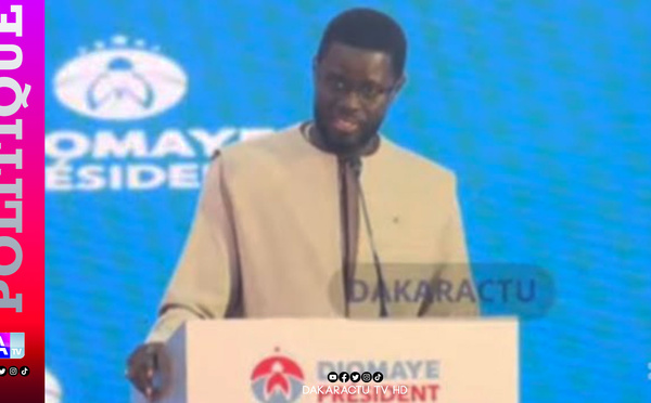 AG coalition DIOMAYE : "Rien absolument rien ne peut nous ébranler!" (Président de la République)