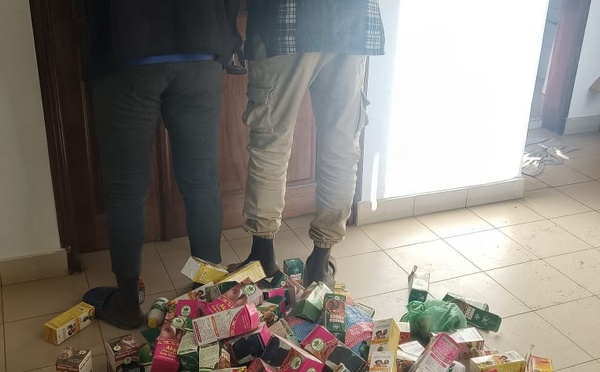 Thiaroye-Gare : des produits pour grossir seins et hanches saisis, deux personnes arrêtées