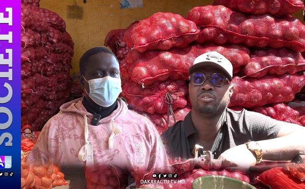 [REPORTAGE] Marché Castors : oignons et pommes de terre abondent à l’approche de la Korité